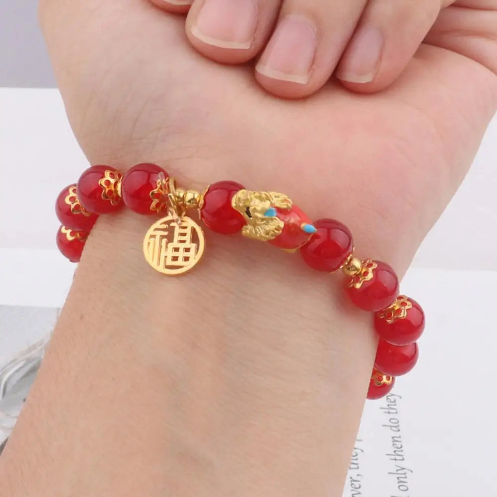 Chinese Style Dragon Bracelet Women Men 2024