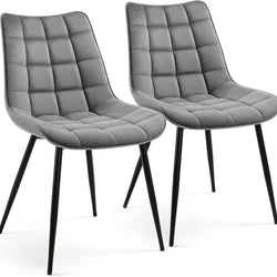 Dining Chairs Upholstered Velvet Side Chairs Modern Style.