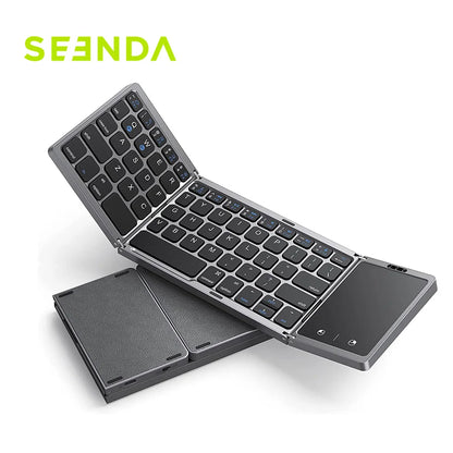 Seenda Foldable Wireless Bluetooth Keyboard Rechargeable.