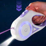 Streamer Led Lights Dog Leash Automatic.