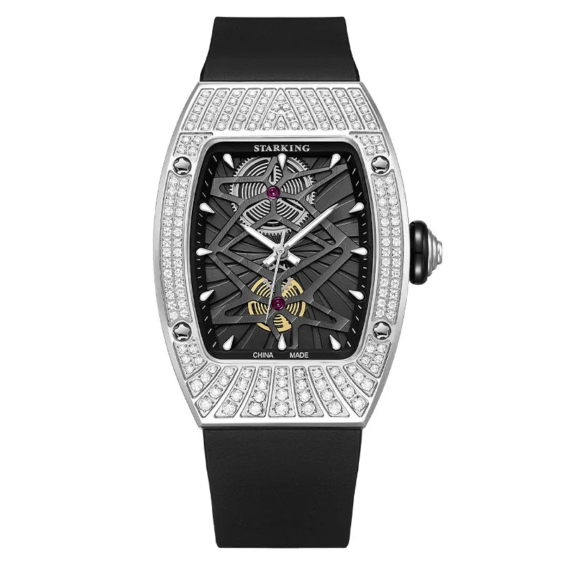 STARKING Luxury Gemini Diamond-Encrusted Women's Quartz Watch BL1099.