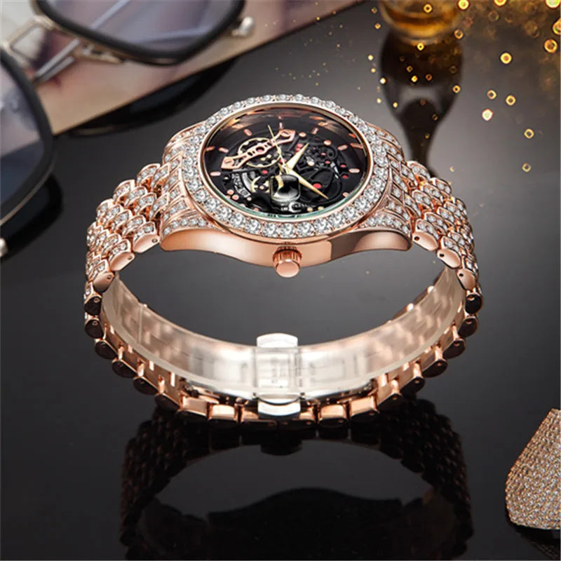 Luxury Diamond Golden Date Quartz 2024.