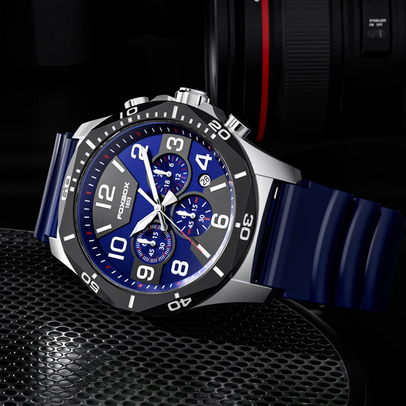 New Fashion Men Watch Chronograph Watches.