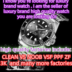 UEWNFD CLEAN factory NOOB VSF ZF PPF Men's Watch.