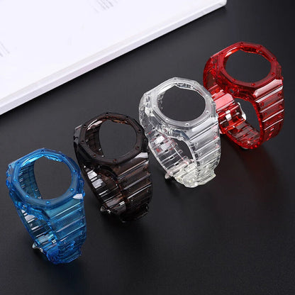 Waterproof Sports Silicone Watch Case For Casio.