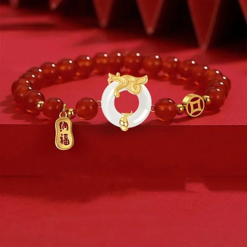 2024 Chinese Style Zodiac Dragon Bracelet.