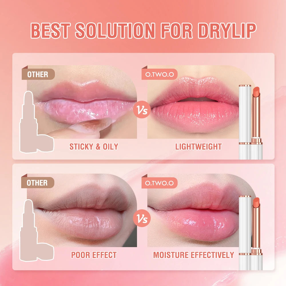 Color Changing Lipstick Moisturizing Lip Balm Nourising.