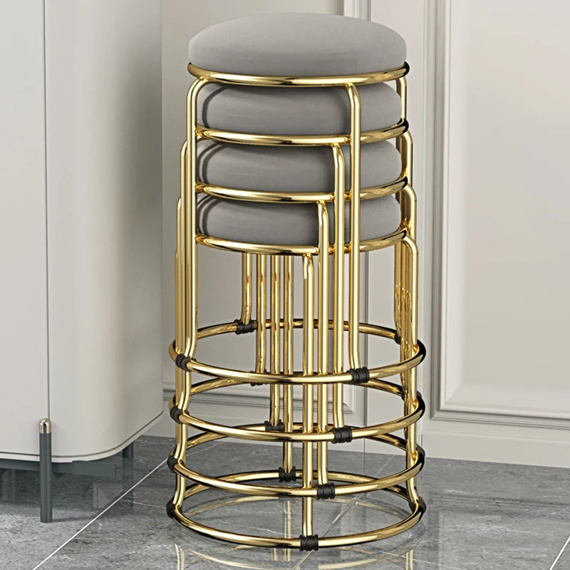 Beauty Salon Gold Luxury Velvet Dining Chair.