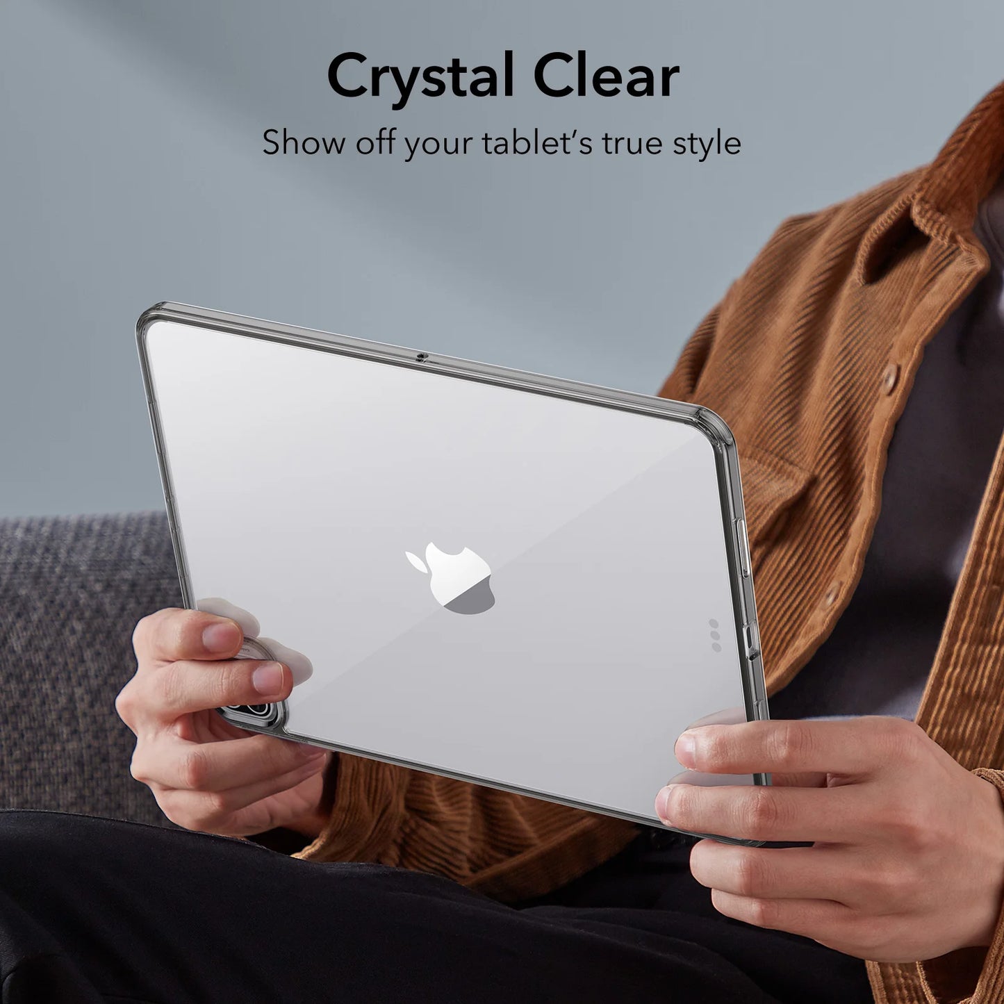 ESR Case for iPad 10 2022 Crystal Clear Back Cover.