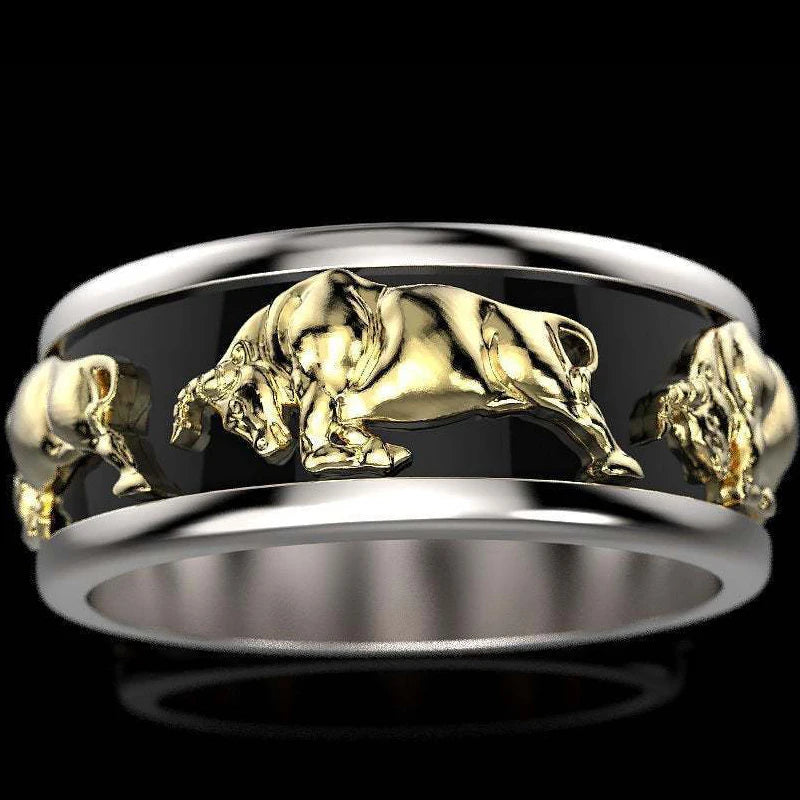 Taurus Ring Europe And America  For Men And Women.