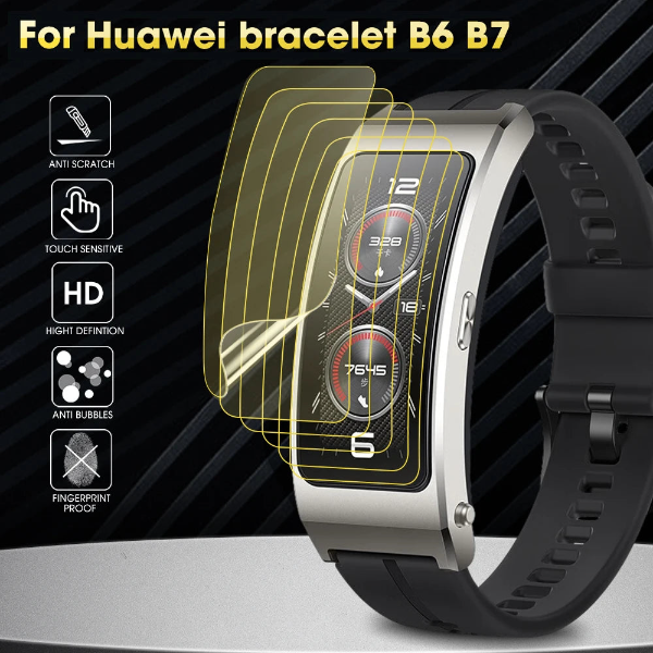 For Huawei Band Talkband B7 B6 Screen Protector Smart Bracelet Accessories HD Clear Ultra-thin Protective Film Not Glass