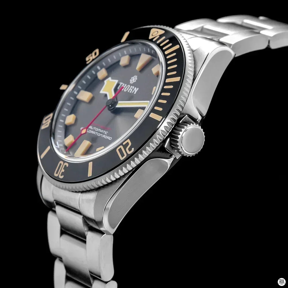 Titanium Watch For Men Vintage Movement Automatic.