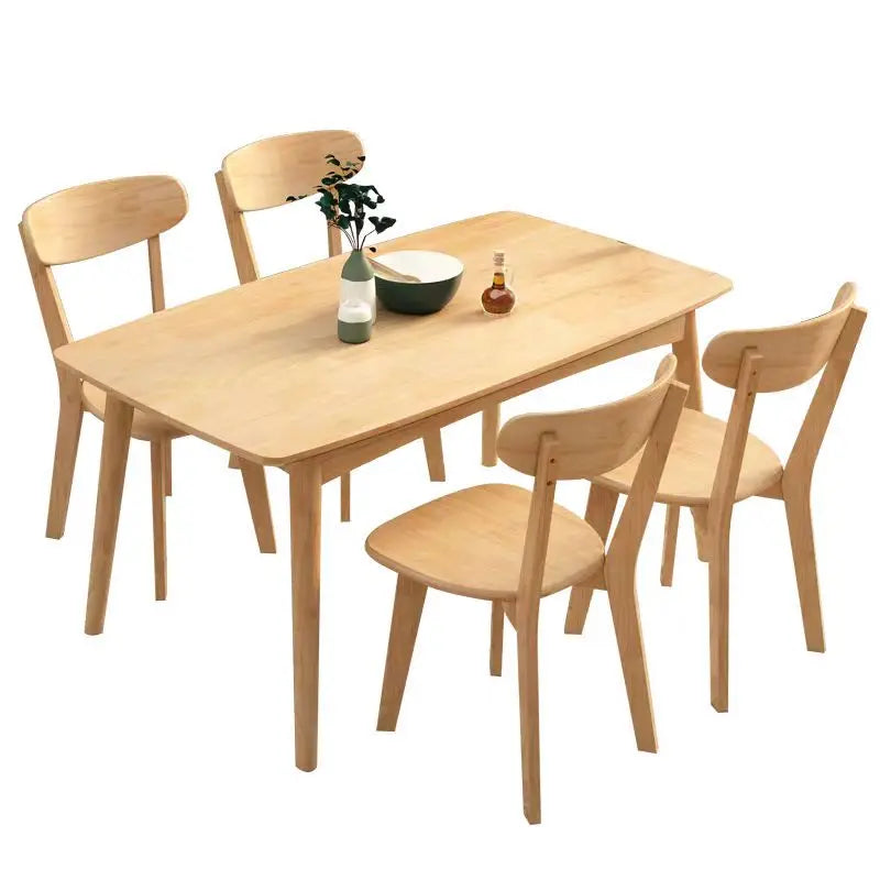 Chinese Floor Service Dining Sedentary Table Wooden Dinning Table Room Restaurants  Mobili Per La Casa Furniture Luxury