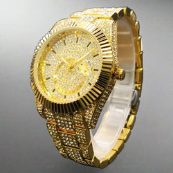 Bracelet Party Jewelry Watch For Male Gold Watches.