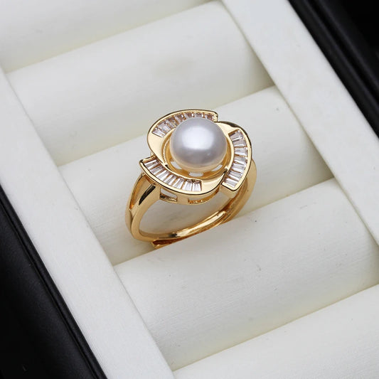 2023 Freshwater Pearl Rings for Women.