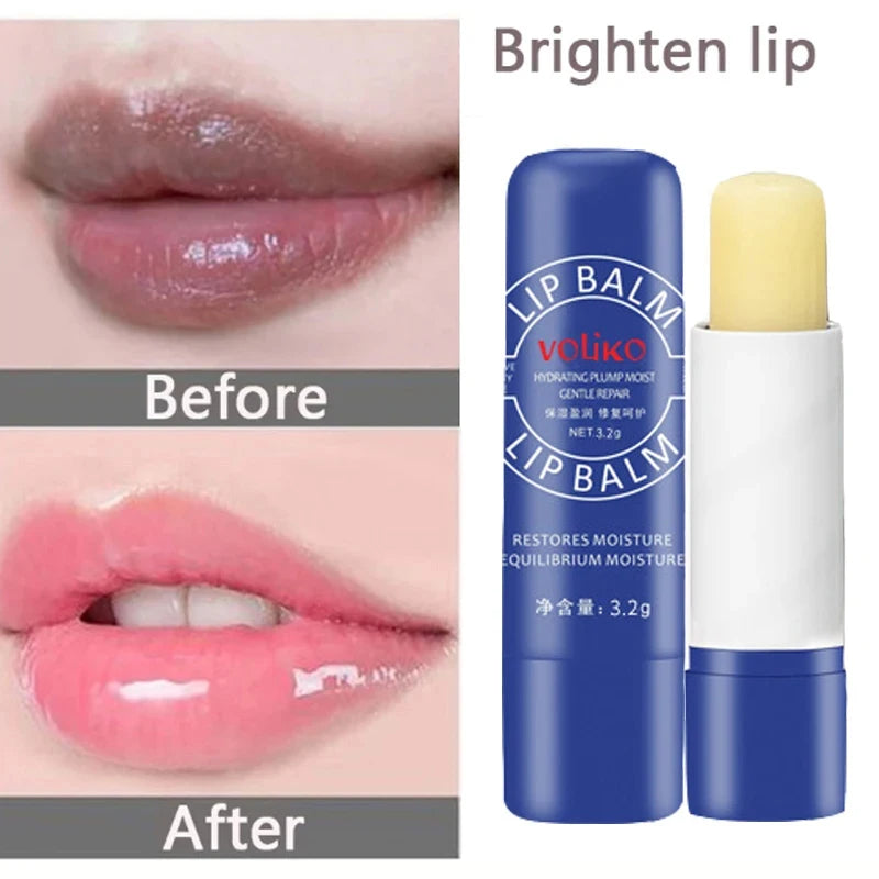 Lip Balm Remove Dark Lighten Melanin Lip Mask Brighten Exfoliating Fade Lip Line Moisturize Dead Skin Repair Lip Care New