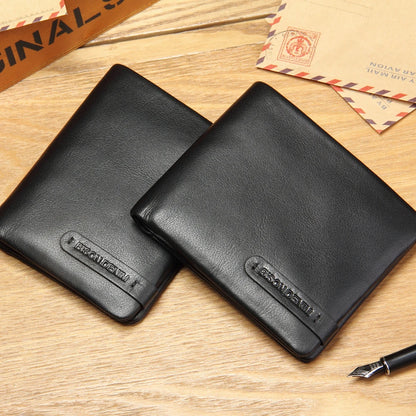 Super Soft Genuine Leather Men Wallet Brand Luxury.