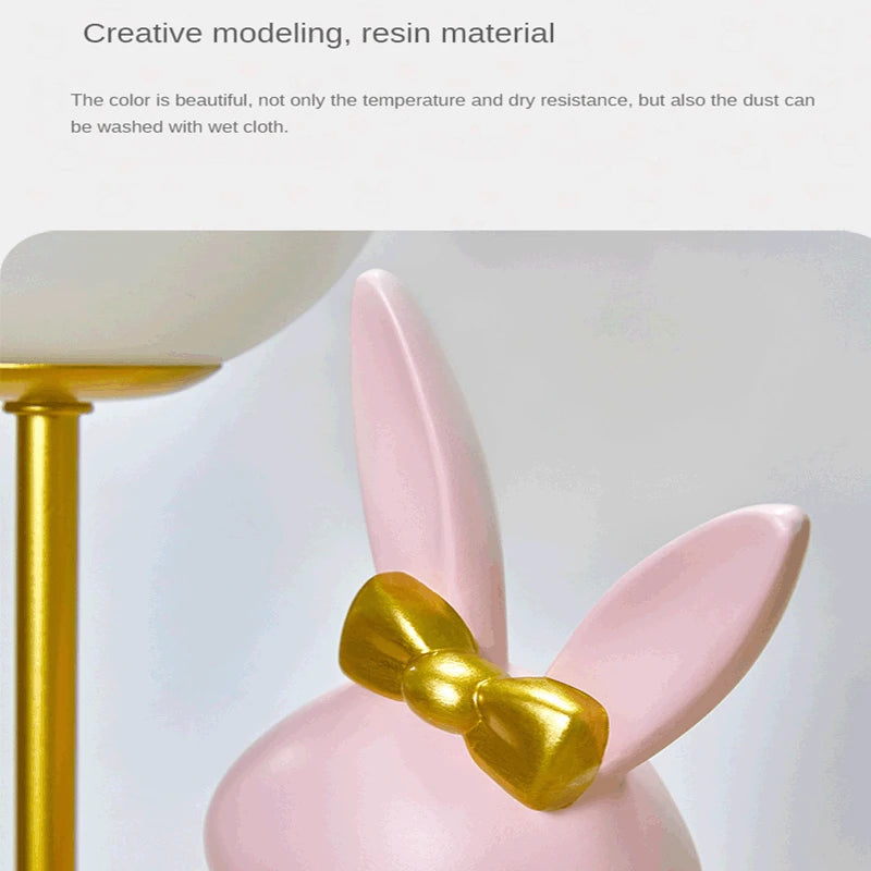 designer Table Lamp Luxury Birthday Gift bunny lamp.