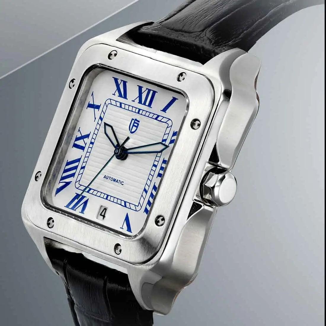 BERNY Tank Mechanical Watch for Men.