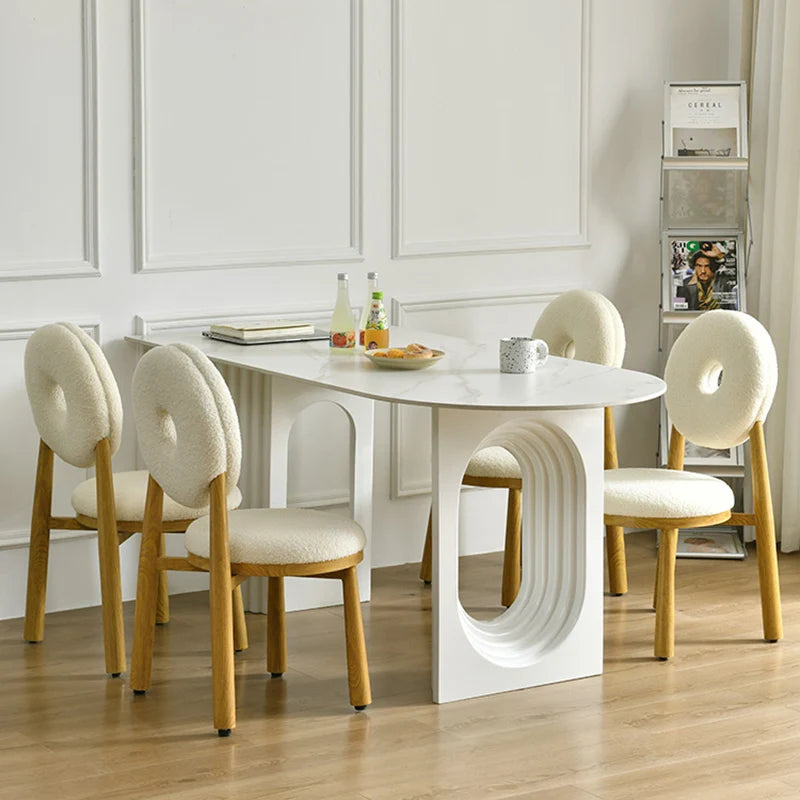 Dinner Service Dinner Table Set 4-seater Dressing Table Coffee Multi functional File Juegos De Comedor Table