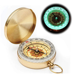 G50 Compass Pure Copper Pocket Watch