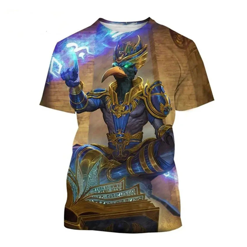 Ancient Egypt Pharaoh 3D Unisex T-Shirt.