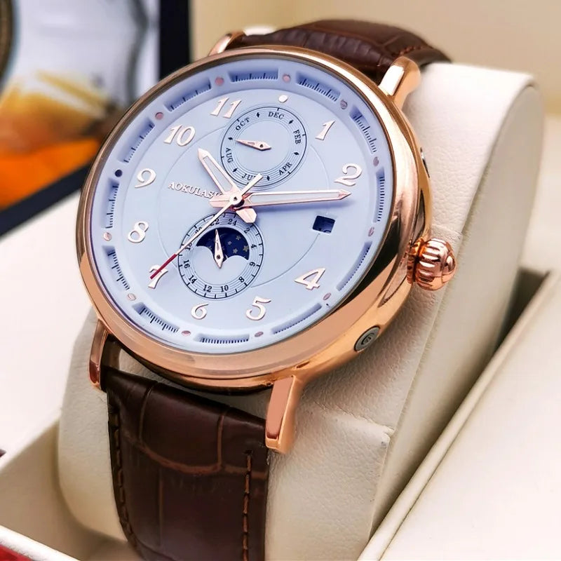 AOKULASIC Men Watches Top Brand Luxury.