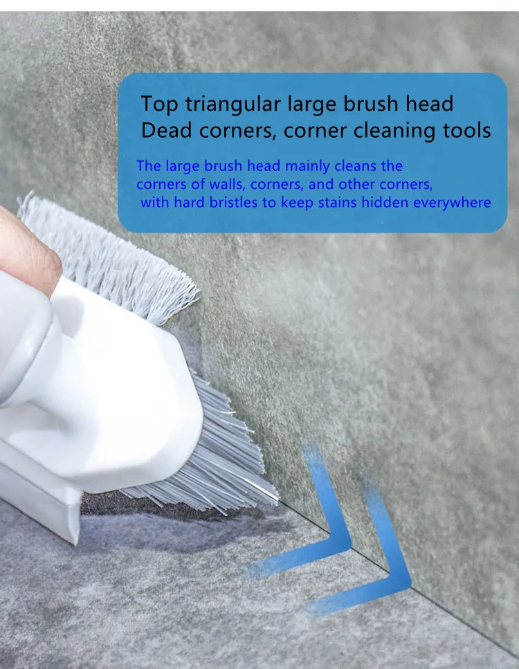 Wall Corner Cleaning Brush 4 In1 Multifunctional.