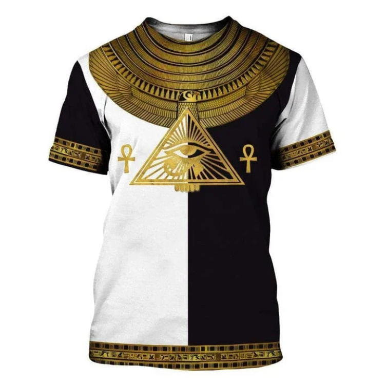 Anubis Graphic Men's T-shirt Stylish Casual.