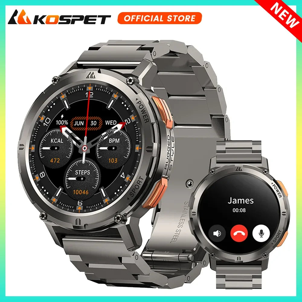 2024 New KOSPET TANK T2 Ultra Smartwatch.