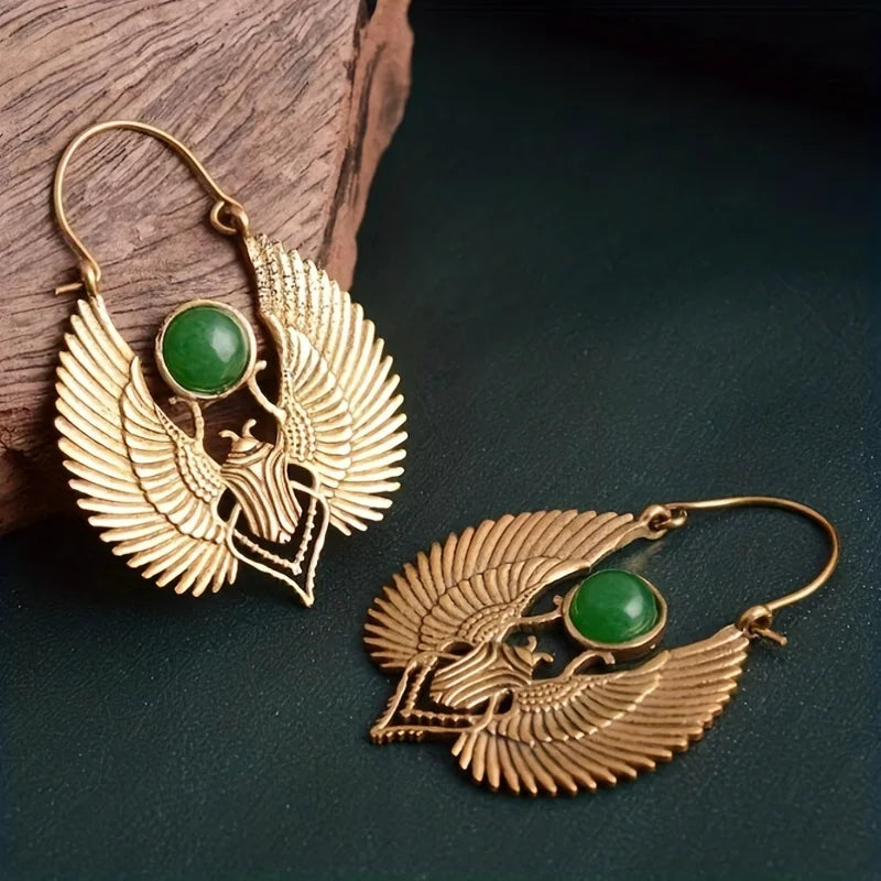 Vintage Egyptian Inspired Designs Sacred Wings.