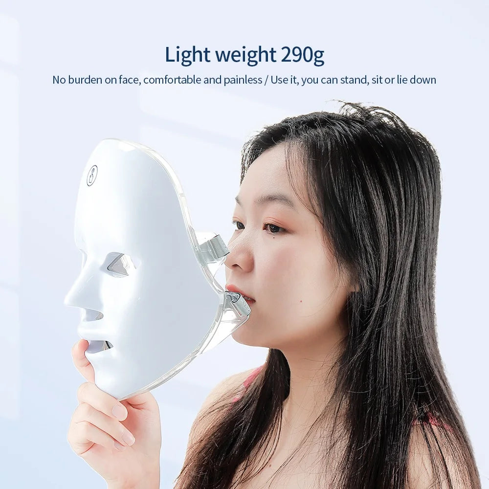 Revitalize Your Skin with the 7 Colors Photon Facial LED Mask