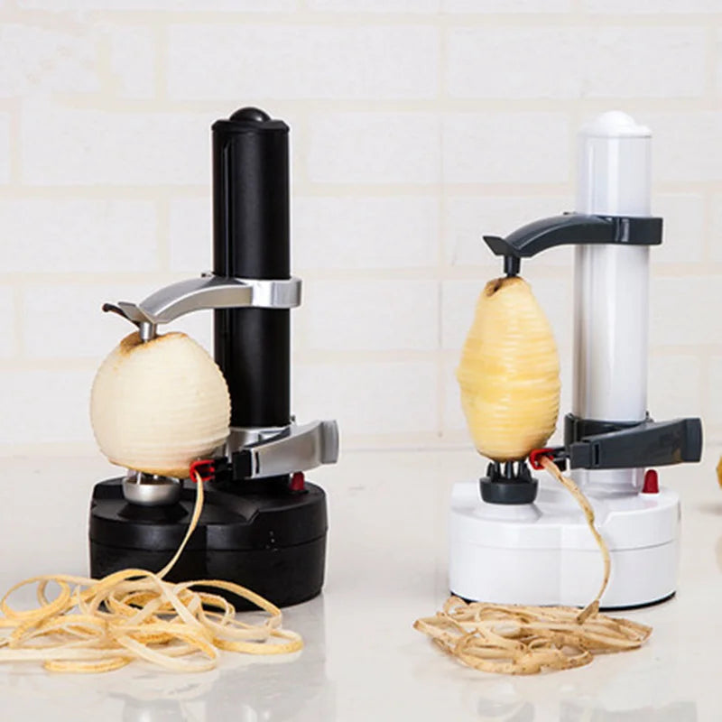 Automatic Fruit Vegetable Potato Peeler Electric Vegetable Fruit Tool Multi-functional Peeling Cutter Kitchen Gadget Accessories