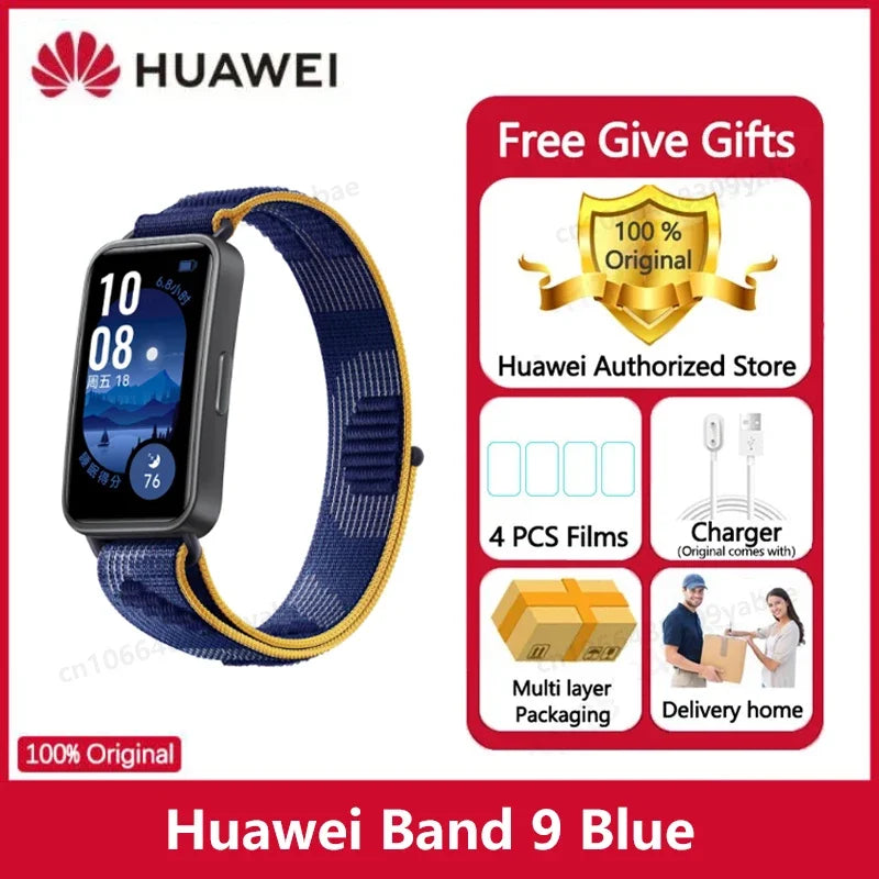 Huawei Band 9 smart sports bracelet, thin and comfortable,.