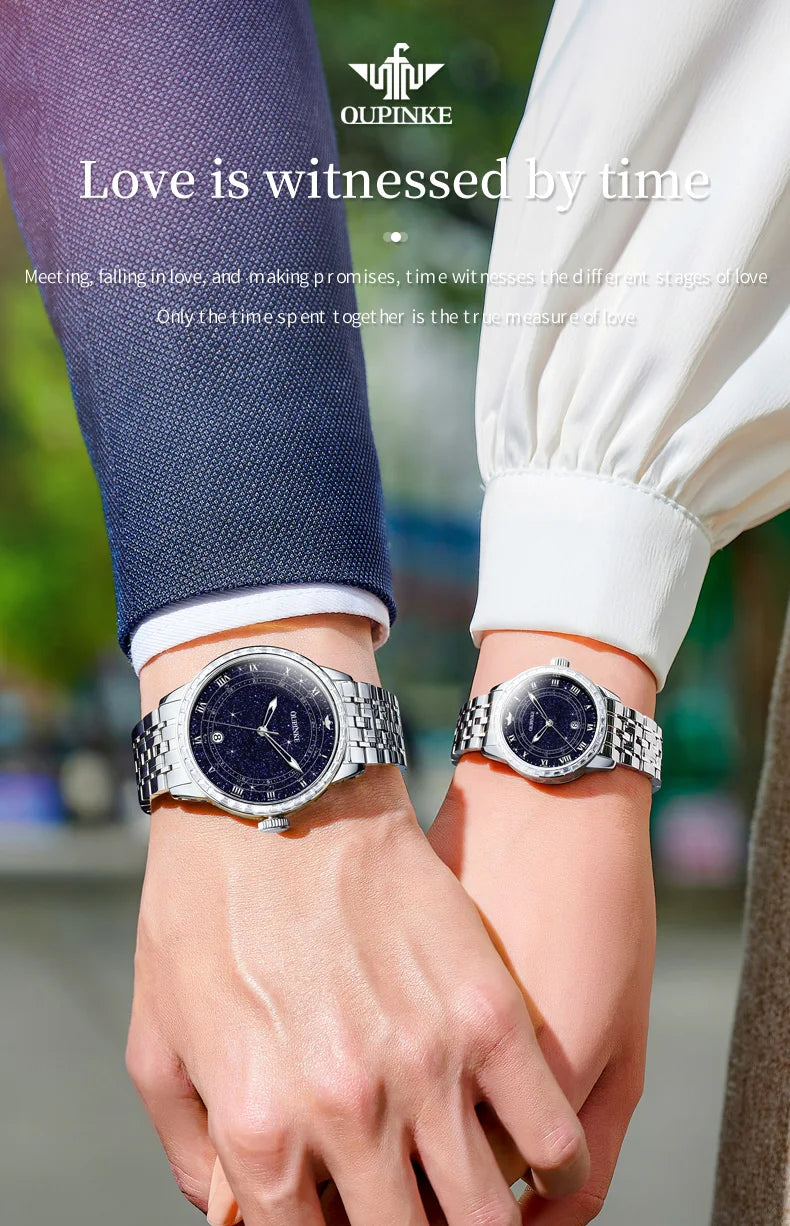 OUPINKE Top Luxury Couple Watch: A Timeless Treasure for You and Your Loved One