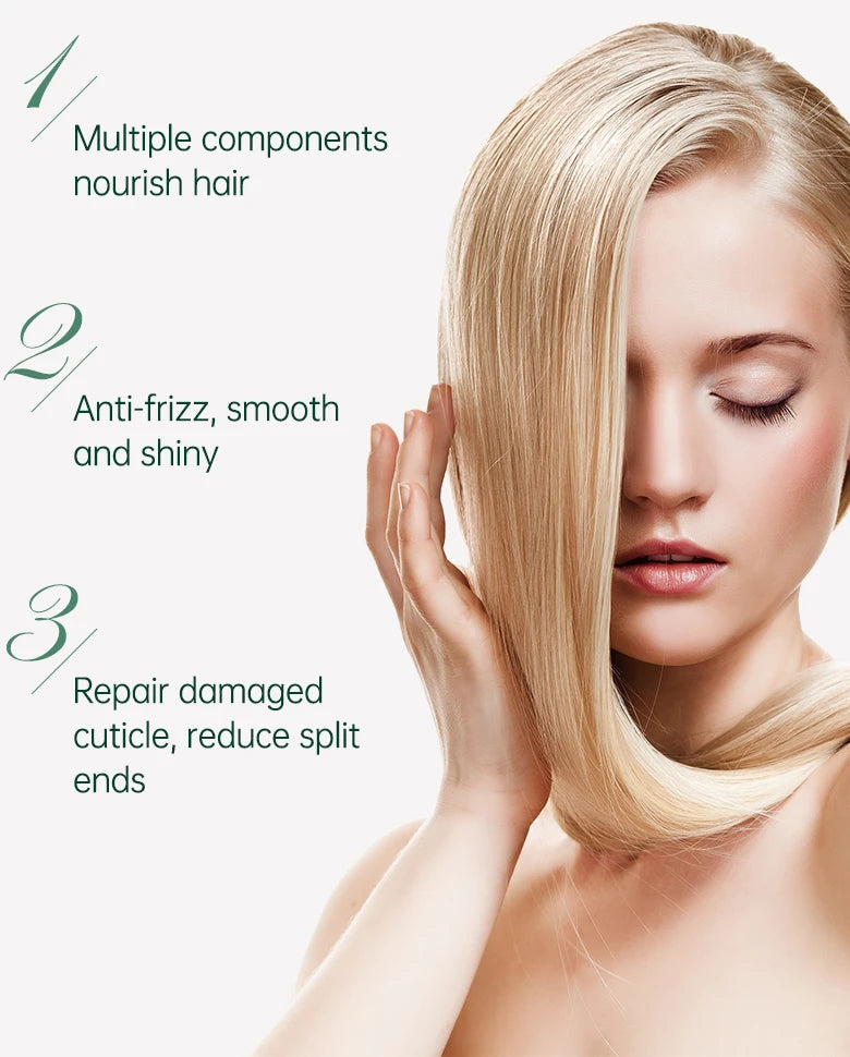 Keratin Hair Mask Smoothing Shiny Straightening Cream.