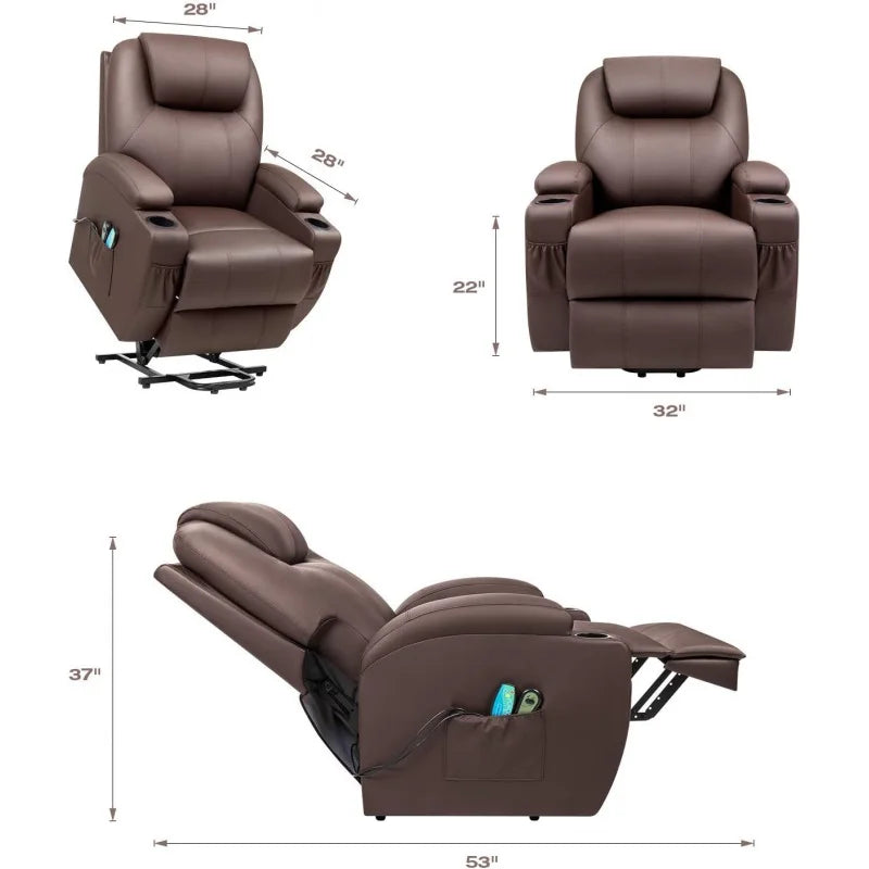 Electric Power Lift Recliner Chair for Elderly.