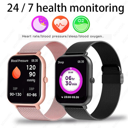 New Smart Watch Women Bluetooth Call Watch.