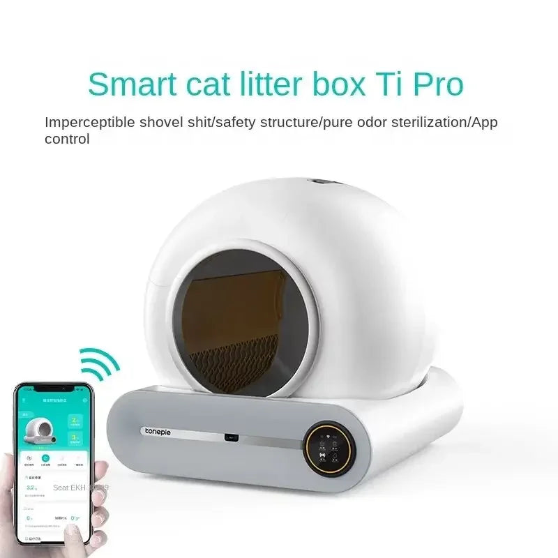 Tonepie 65L Automatic Smart Cat Litter Box.