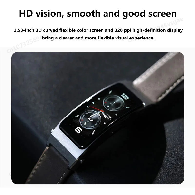 Huawei TalkBand B7 Smart Wristband Bluetooth Headset 2-in-1 Heart Rate Blood Oxygen Health Monitoring Sports Call Watch