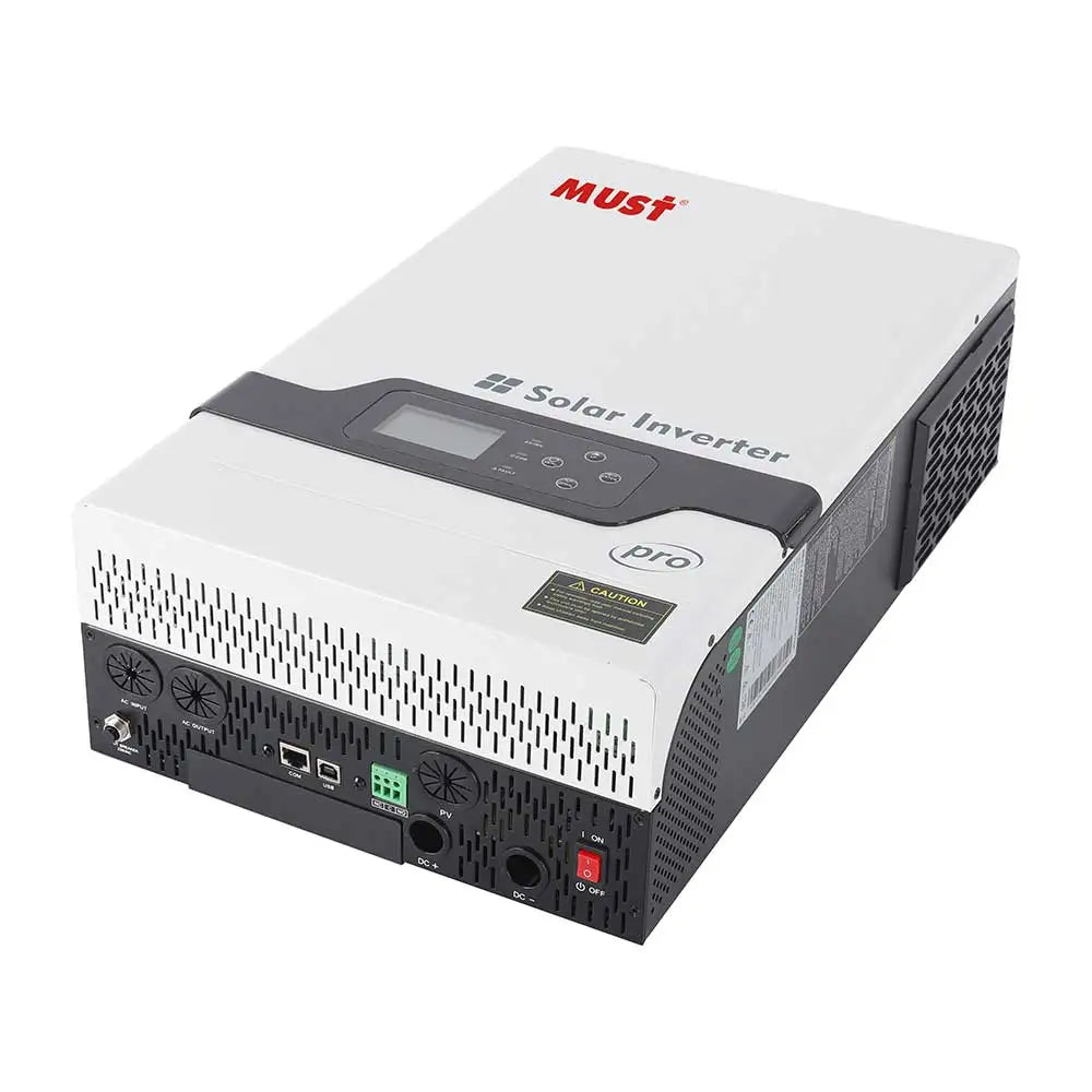 MUST PV1800 PH1800 PRO 450V 5.2KW 48V On Off Grid Hybrid Solar Inverter PV Input 6000W  MPPT 100A Charger SUB Mode