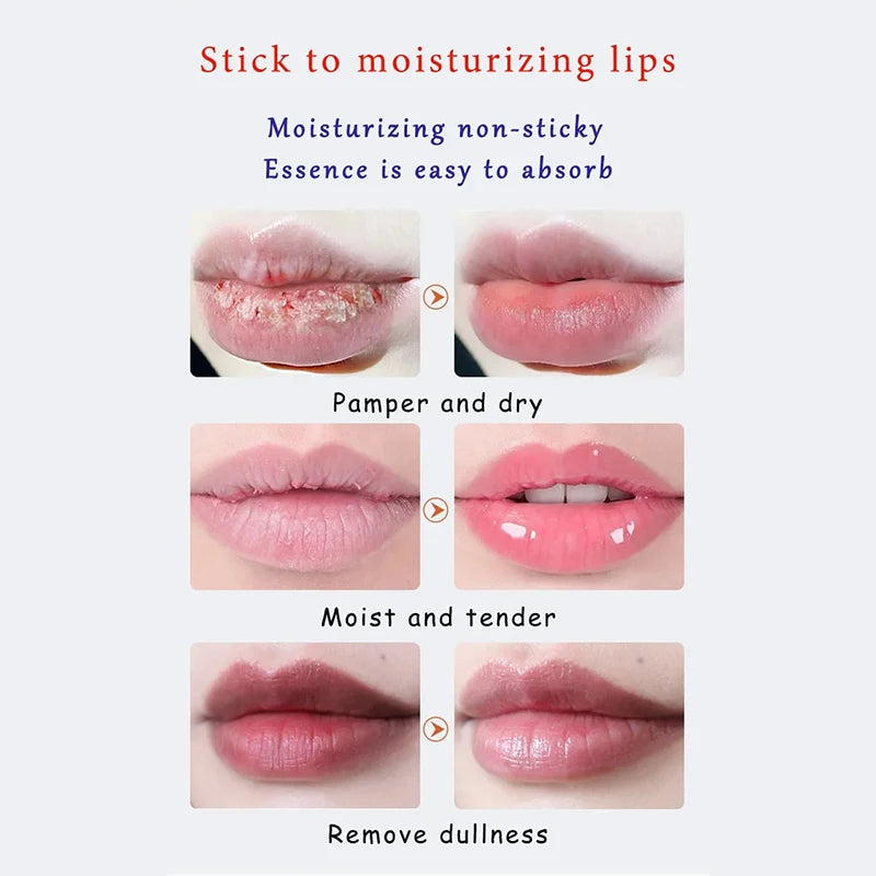 Lip Balm Remove Dark Lighten Melanin Lip Mask Brighten Exfoliating Fade Lip Line Moisturize Dead Skin Repair Lip Care New