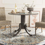 Traditional Grey Wash Drop Leaf Dining Table