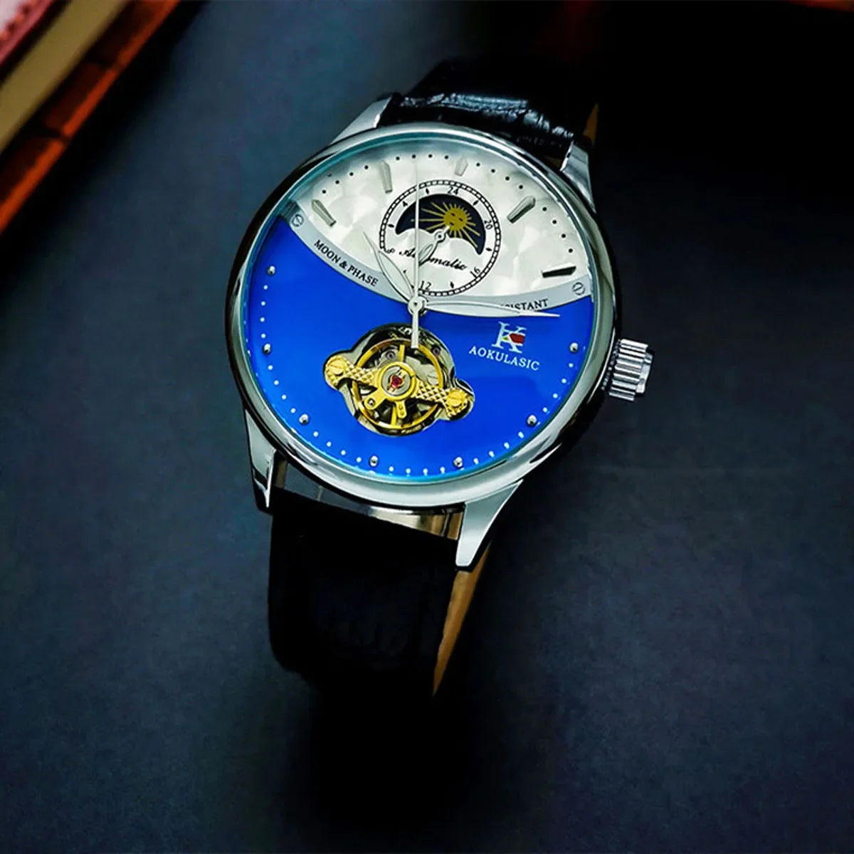 2023 AOKULASIC Tourbillon Moon Phase Watch.