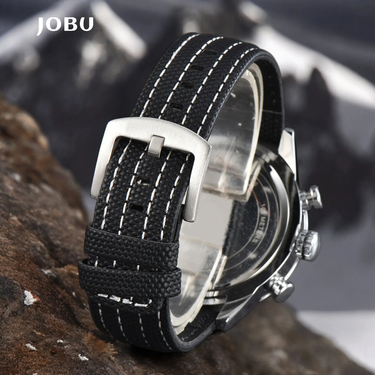 JOBU Men's Chronograph Watches - Triple Functionality,.