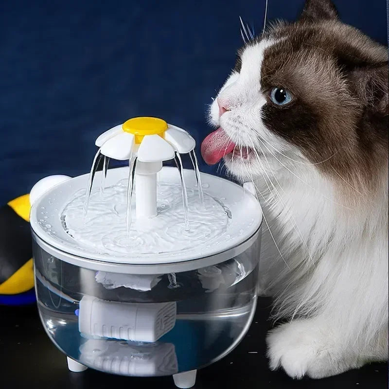 Automatic Circulating Pet Water Fountain Cat Mute.