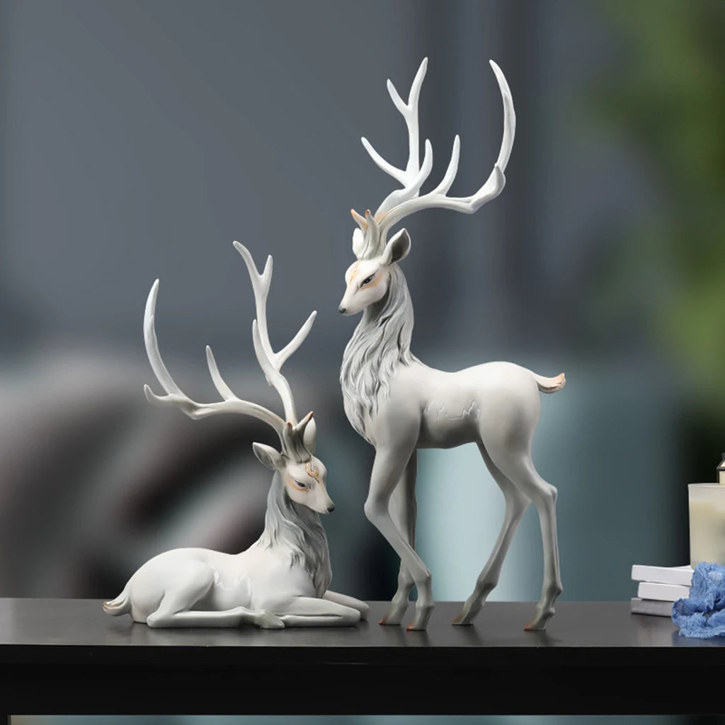 Product Description: Deer Decoration Reindeer Ornaments.