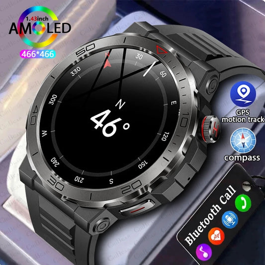 Sports Smartwatch Men Health Monitor GPS.