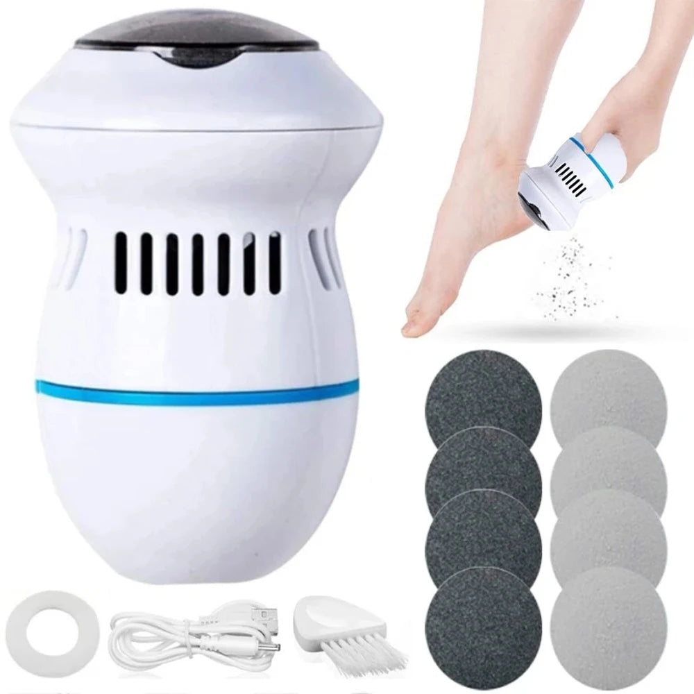 Electric Foot File Rupture Skin Trimmer Dead Skin Foot Professional Electric Pedicure ToolsRechargeable Foot Care Tools