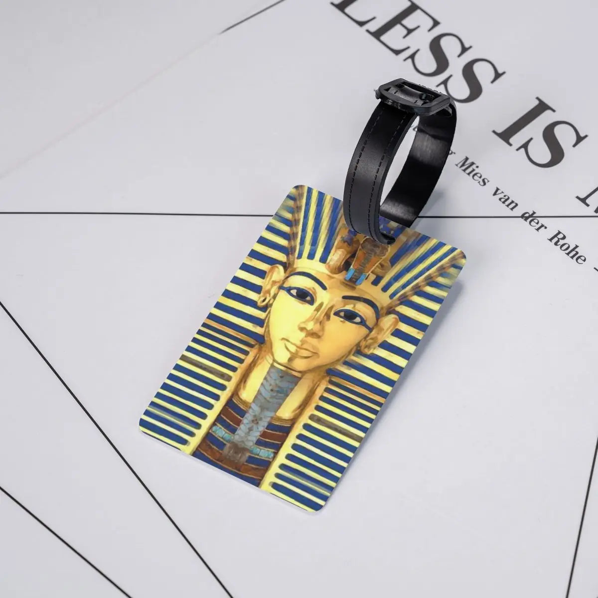 Pharaoh King Tut Gold Lapis Luggage for Suitcases.